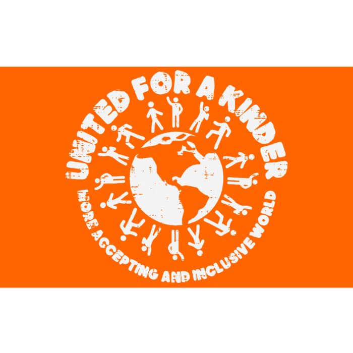 United For A Kinder World Orange Unity Day Anti Bullying Bumper Sticker