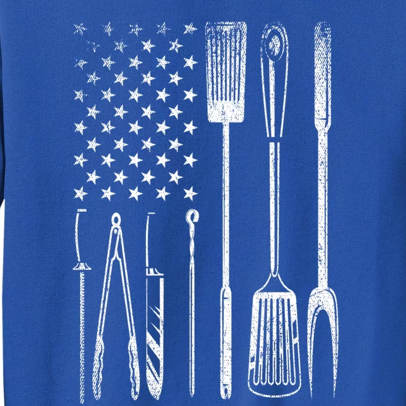 Usa Flag Barbecue Cute Gift Sweatshirt