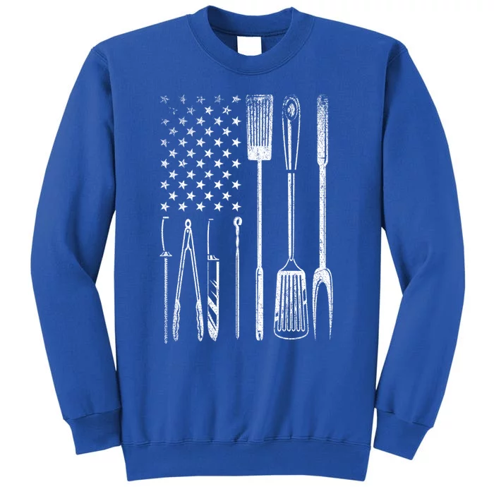 Usa Flag Barbecue Cute Gift Sweatshirt