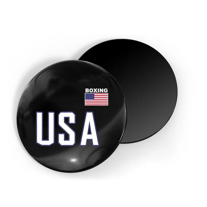 USA Flag Boxing Cool Boxer Training Equipment Magnet