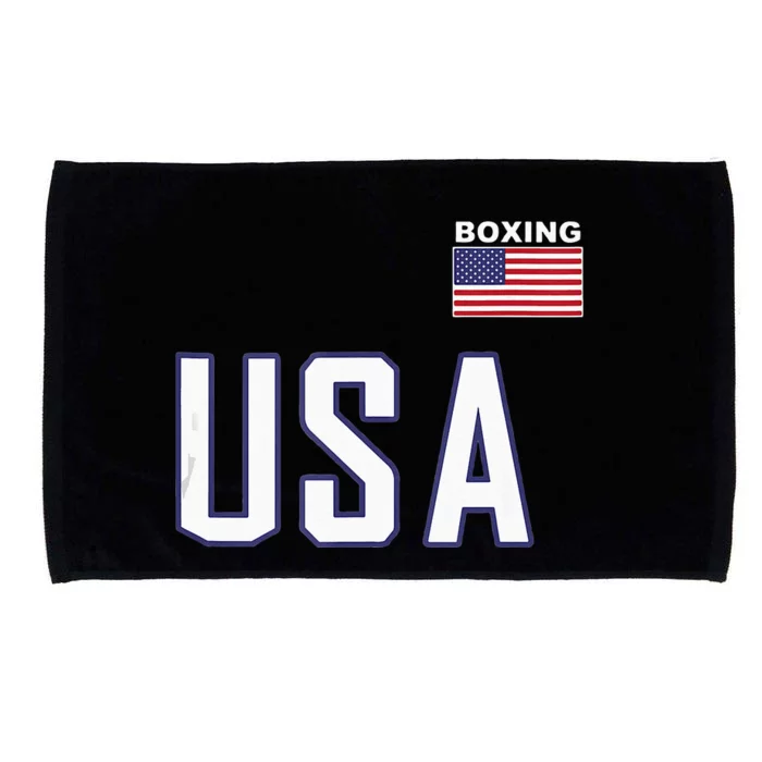 USA Flag Boxing Cool Boxer Training Equipment Men Women Microfiber Hand Towel