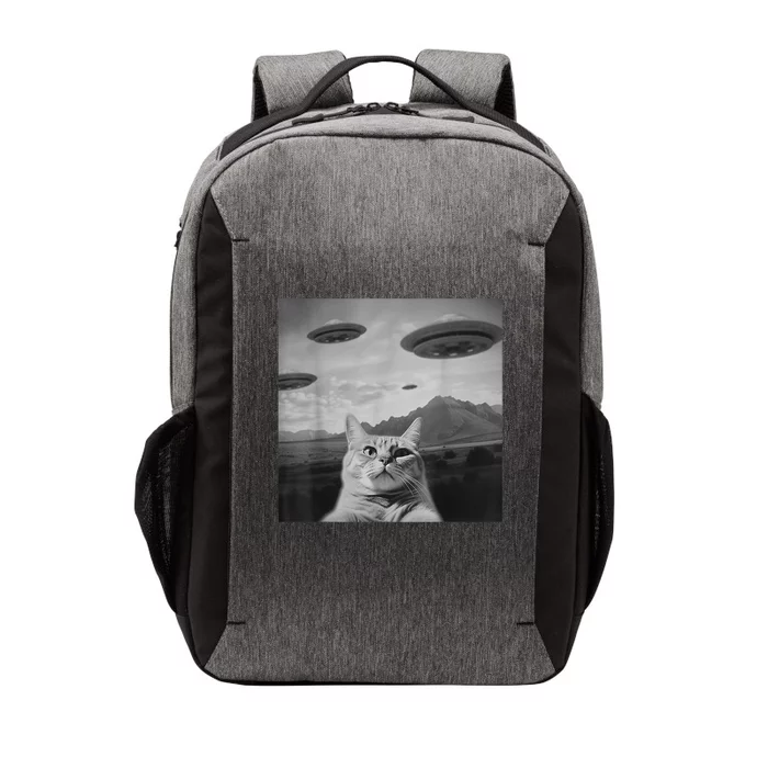 UFO Funny Cat Vector Backpack