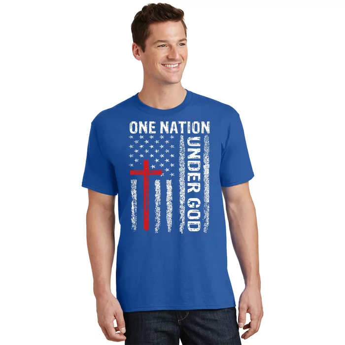 USA Flag Christian Faith Family Freedom T-Shirt