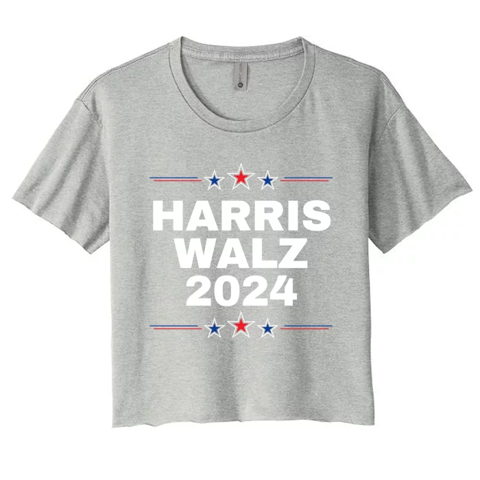 Unite For Change Harris And Walz 2024 Supporter Collection Gift Women's Crop Top Tee