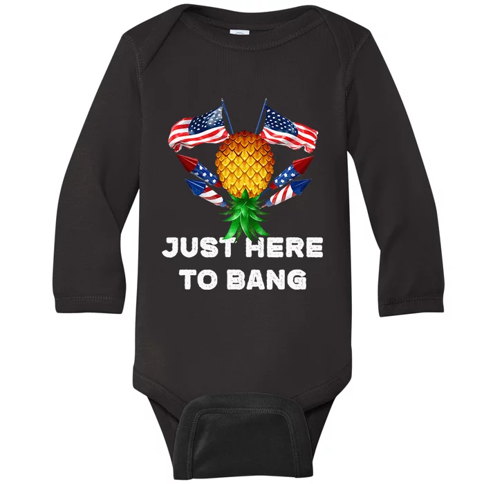 US Flag Constitution Of The USA Needs To Be Reread Baby Long Sleeve Bodysuit