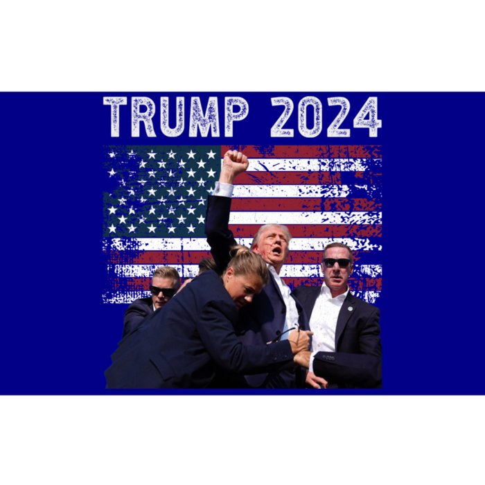 Us Flag Donald Trump Election Rally Shooting 2024 Gift Bumper Sticker