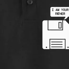 USB Floppy Disk I am Your Father Geek Gifts Dry Zone Grid Performance Polo