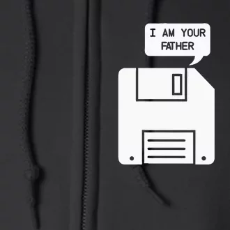 USB Floppy Disk I am Your Father Geek Gifts Full Zip Hoodie