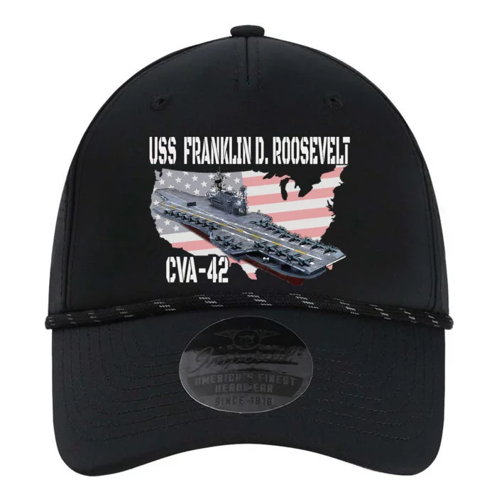 USS Franklin D. Roosevelt CVA 42 Aircraft Carrier Veterans Performance The Dyno Cap