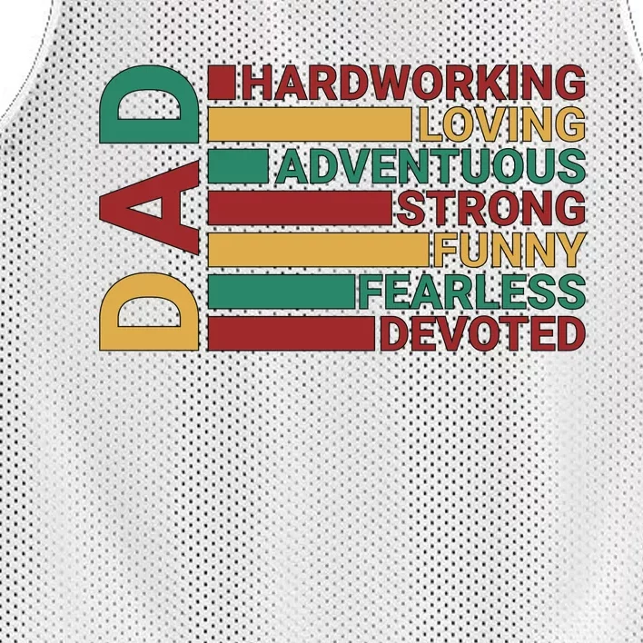 Unique FatherS Day Themed Graphic Mesh Reversible Basketball Jersey Tank