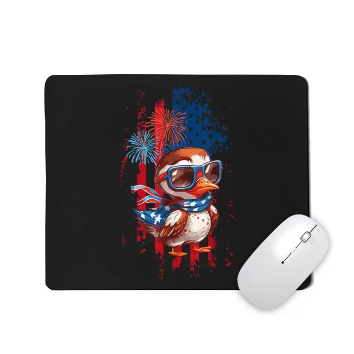 usa flag design, celebrate 4th of july Mousepad