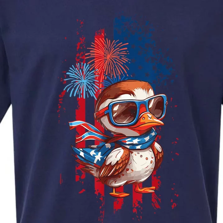 usa flag design, celebrate 4th of july Sueded Cloud Jersey T-Shirt