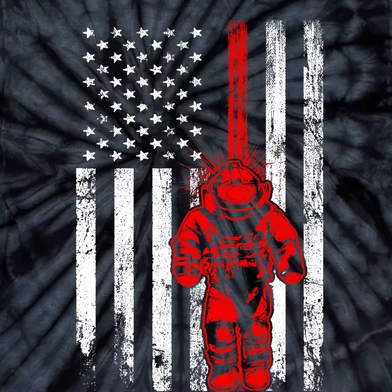 US Flag EOD Tech Tie-Dye T-Shirt