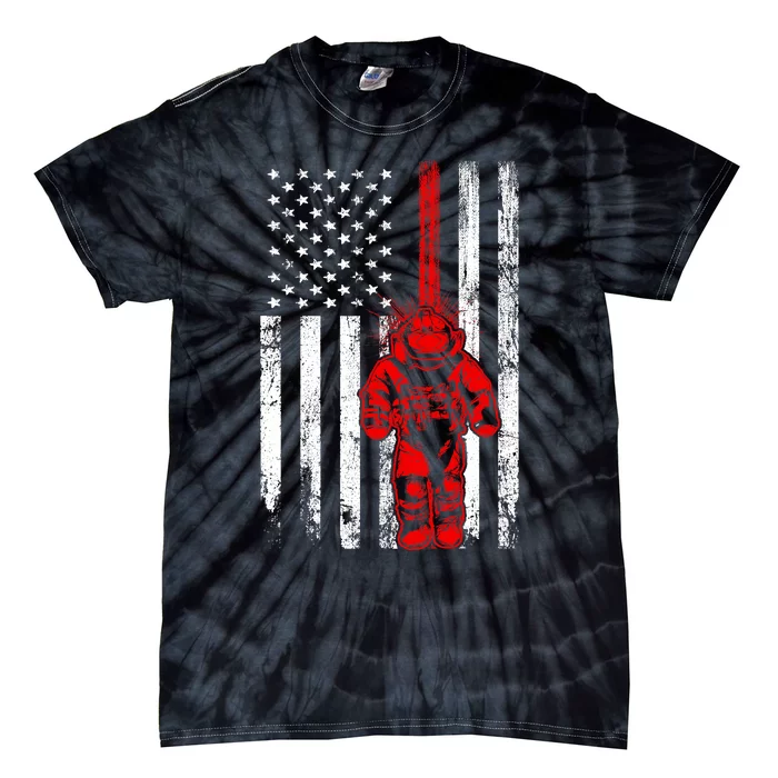 US Flag EOD Tech Tie-Dye T-Shirt