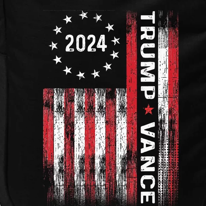 Usa Flag Election Trump Vance 2024 Vice President Impact Tech Backpack