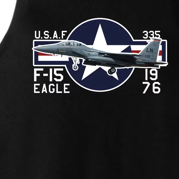 USAF F15 Eagle Ladies Tri-Blend Wicking Tank