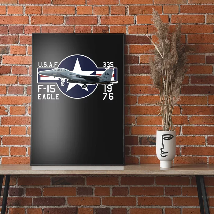 USAF F15 Eagle Poster