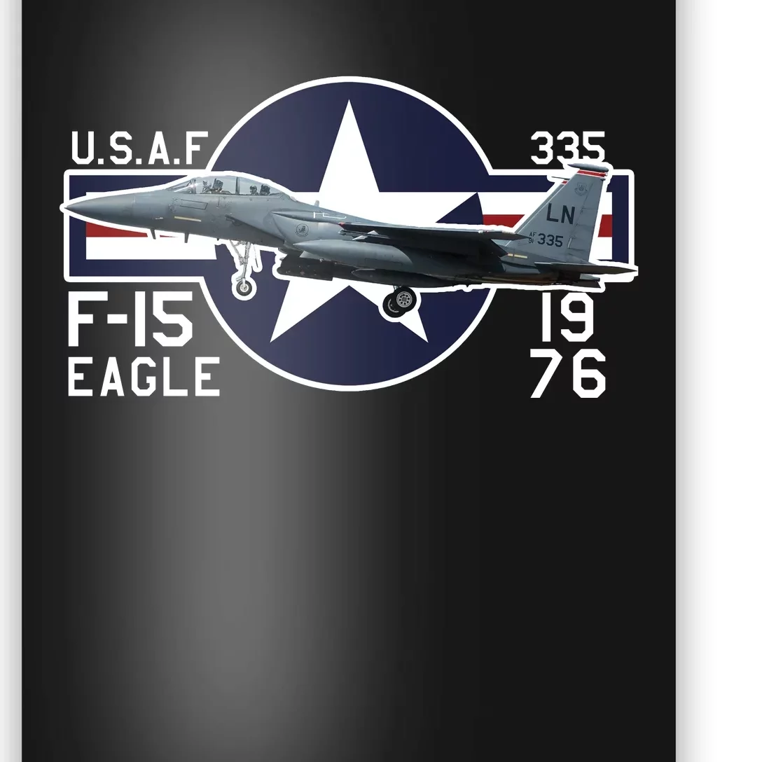 USAF F15 Eagle Poster