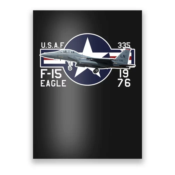 USAF F15 Eagle Poster