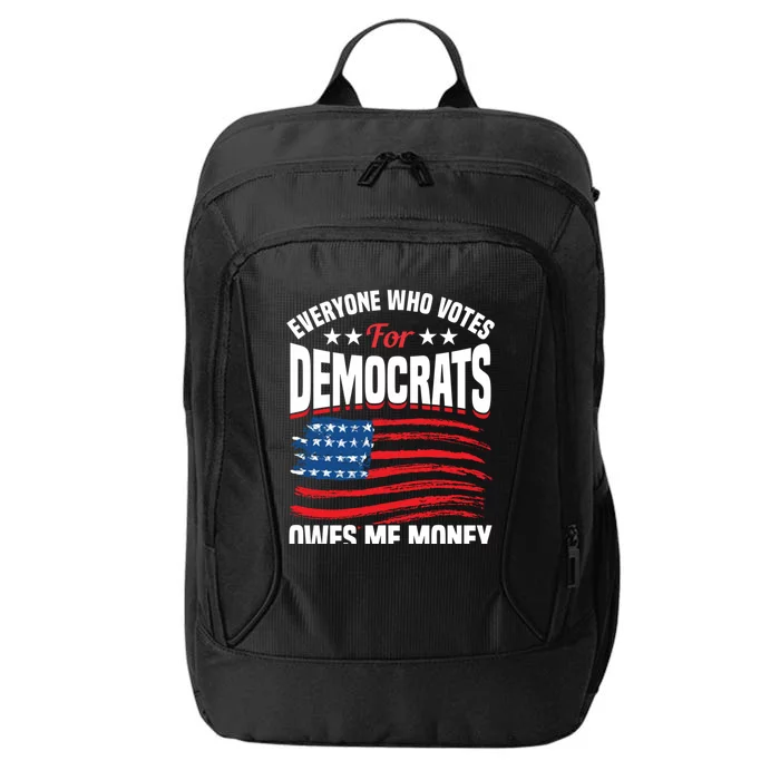 Usa Flag Funny Republican Great Gift City Backpack