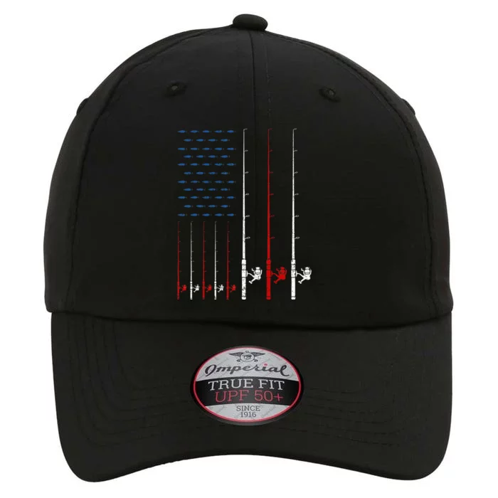 USA Flag Fishing Rods The Original Performance Cap