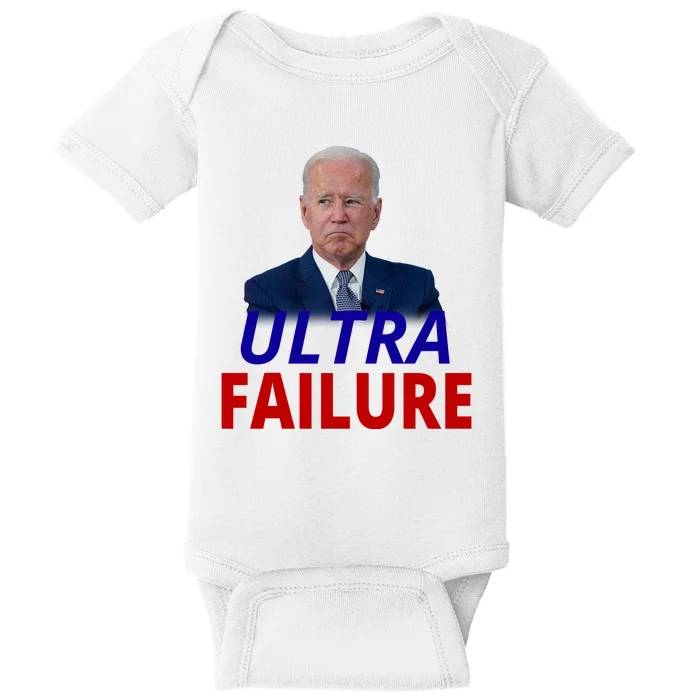 Ultra Failure Funny Anti Joe Biden Baby Bodysuit