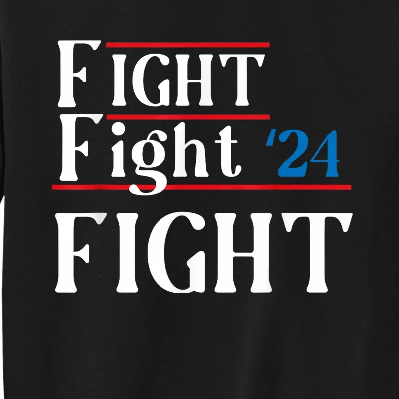 Usa Flag Fight For America Tall Sweatshirt