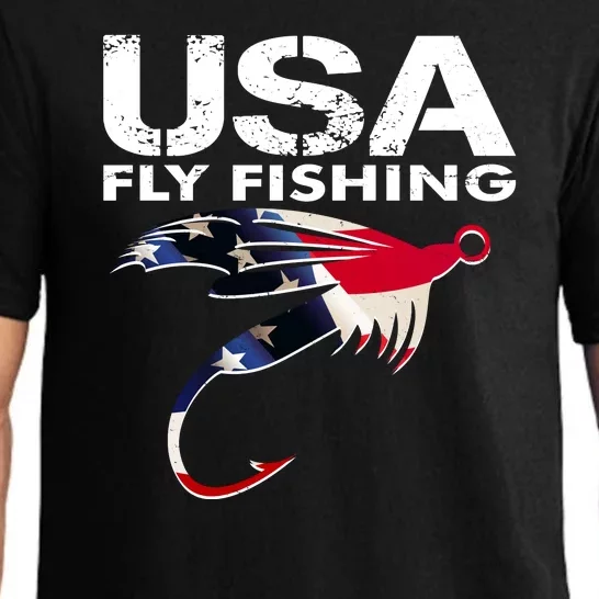 USA Fly Fishing Sport Fishing Fan Pajama Set