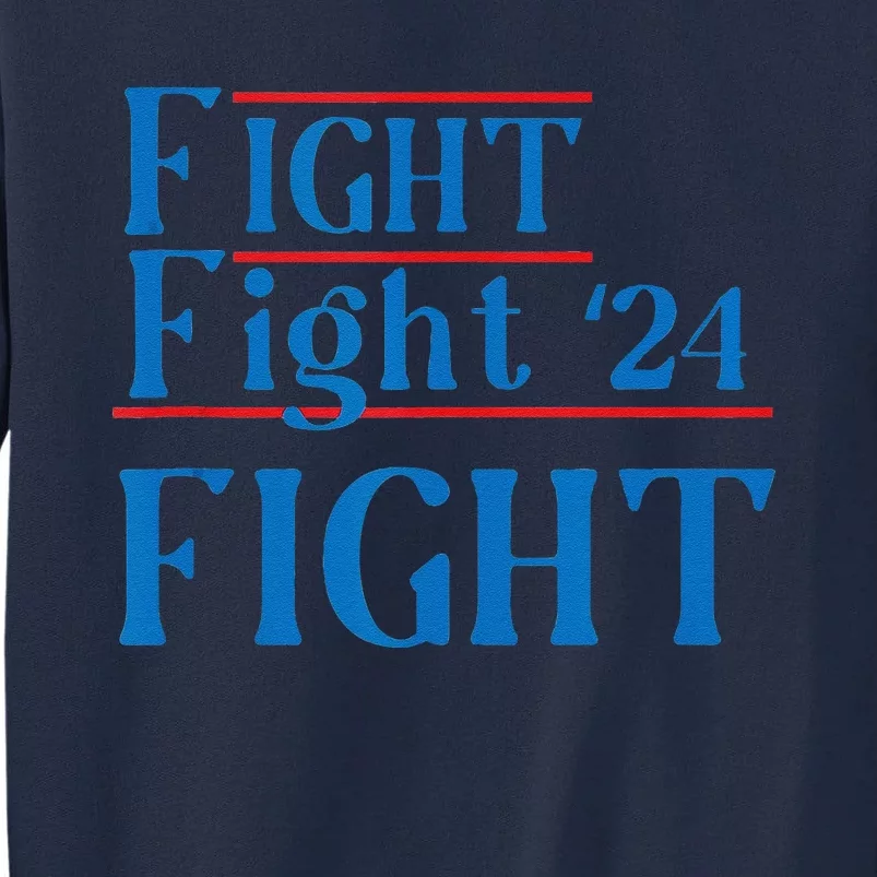 Usa Flag Fight For America Tall Sweatshirt