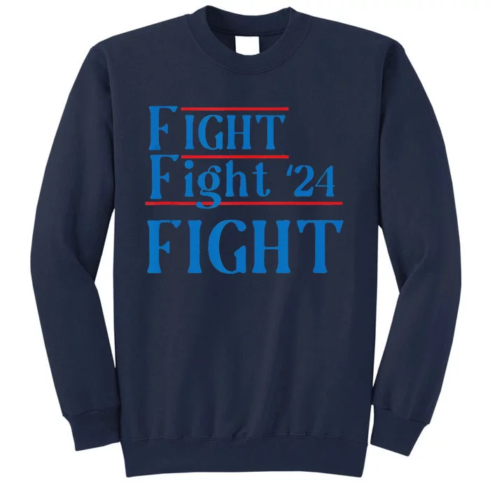 Usa Flag Fight For America Tall Sweatshirt