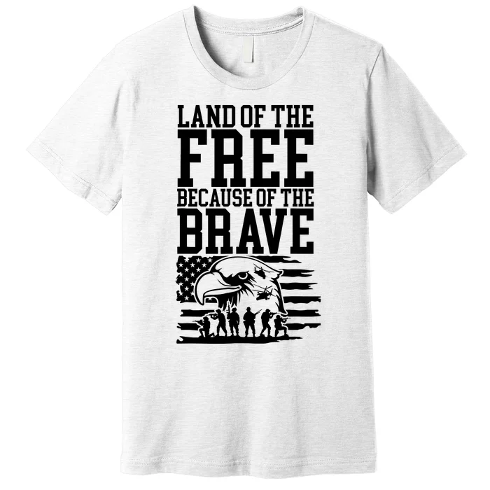 Usa Flag For 4th Of July Memorial Day Premium T-Shirt