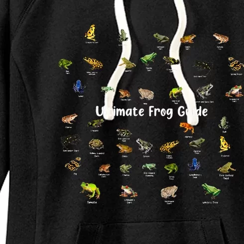 Ultimate Frog Guide Funny Frog Lover Frog Owner Funny Frogs Women's Fleece Hoodie