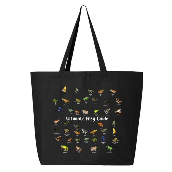 Ultimate Frog Guide Funny Frog Lover Frog Owner Funny Frogs 25L Jumbo Tote