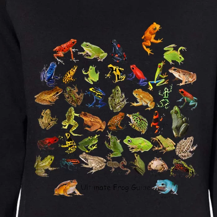 Ultimate Frog Guide Funny Frog Lover Frog Owner Frogs Womens California Wash Sweatshirt