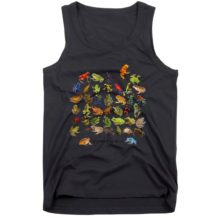 Ultimate Frog Guide Funny Frog Lover Frog Owner Frogs Tank Top