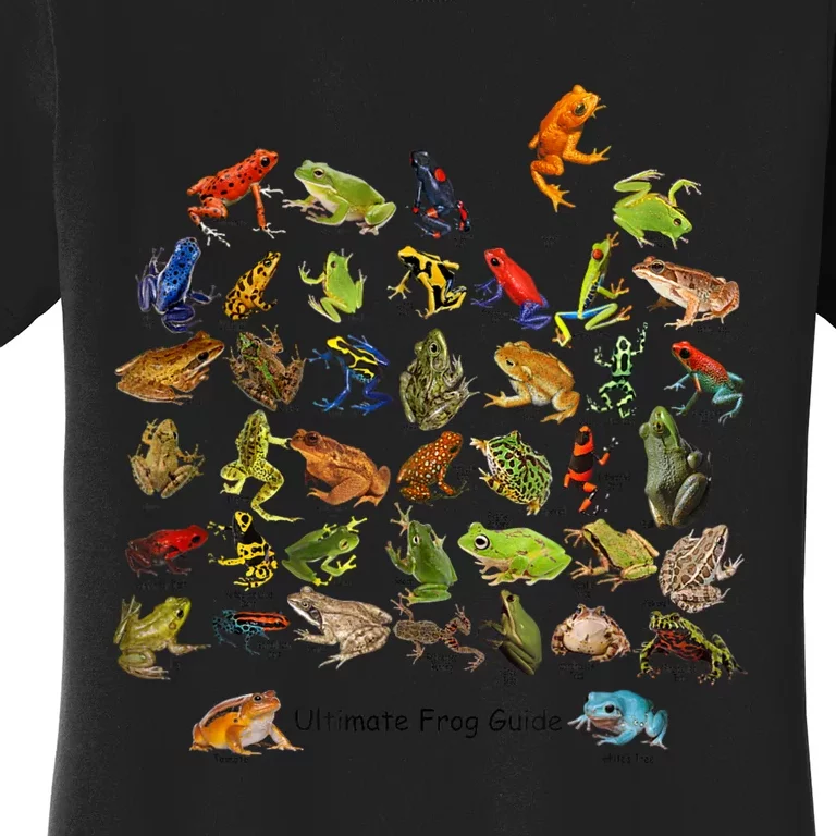 Ultimate Frog Guide Funny Frog Lover Frog Owner Frogs Women's T-Shirt