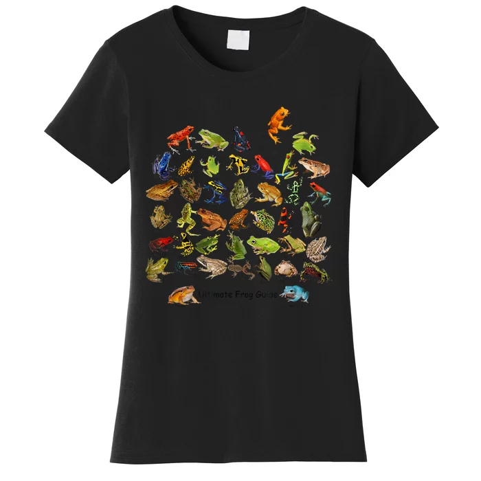 Ultimate Frog Guide Funny Frog Lover Frog Owner Frogs Women's T-Shirt