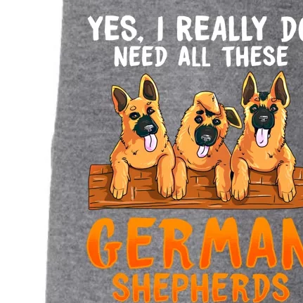 Unique Funny Gift For Ger Shepherd Lovers Moms Dads Sayings Gift Doggie 3-End Fleece Hoodie