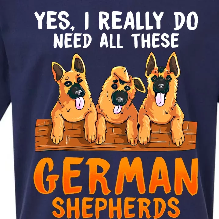 Unique Funny Gift For Ger Shepherd Lovers Moms Dads Sayings Gift Sueded Cloud Jersey T-Shirt