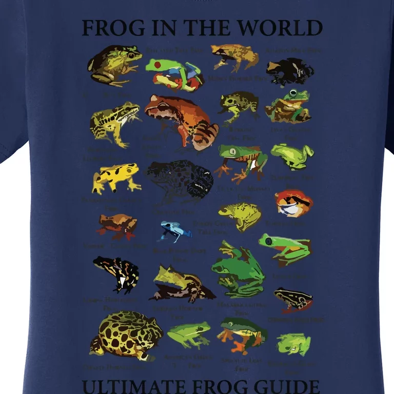 Ultimate Frog Guide Funny Frog Lover Frog Owner Frogs Women's T-Shirt