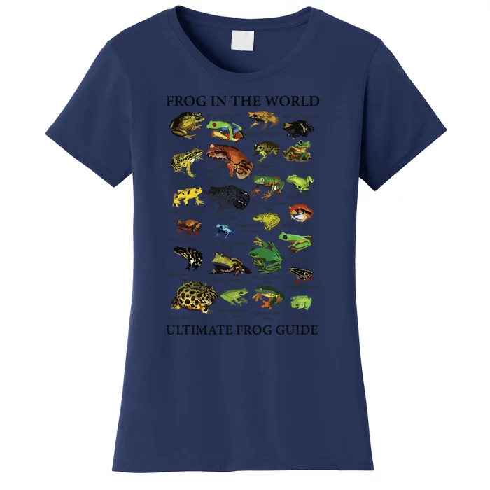 Ultimate Frog Guide Funny Frog Lover Frog Owner Frogs Women's T-Shirt