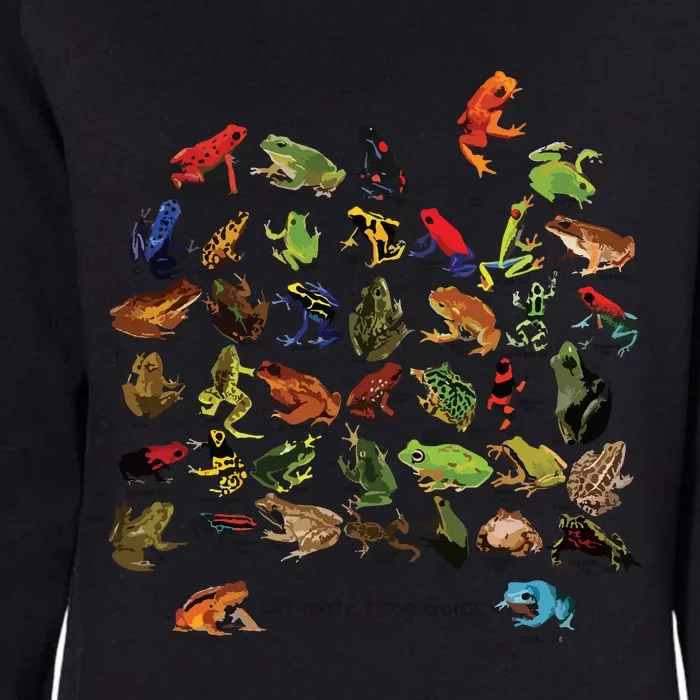 Ultimate Frog Guide Funny Frog Lover Frog Owner Frogs Womens California Wash Sweatshirt