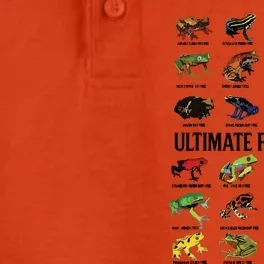 Ultimate Frog Guide Funny Frog Lovers For Gift Dry Zone Grid Performance Polo