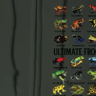 Ultimate Frog Guide Funny Frog Lovers For Gift Full Zip Hoodie