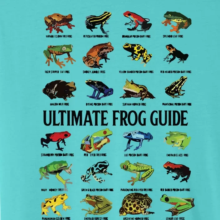 Ultimate Frog Guide Funny Frog Lovers For Gift ChromaSoft Performance T-Shirt