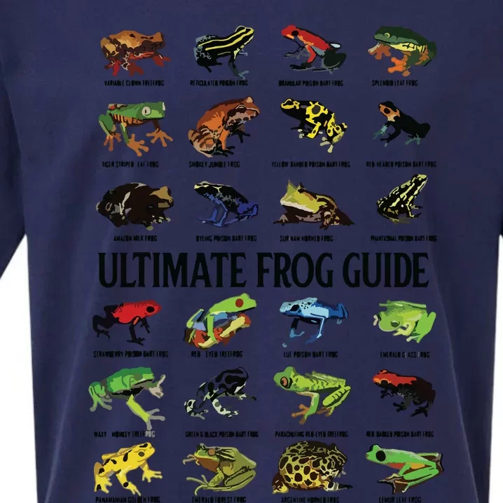 Ultimate Frog Guide Funny Frog Lovers For Gift Sueded Cloud Jersey T-Shirt