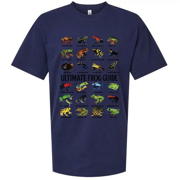 Ultimate Frog Guide Funny Frog Lovers For Gift Sueded Cloud Jersey T-Shirt