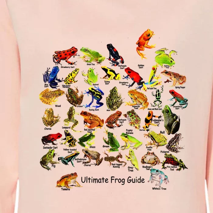 Ultimate Frog Guide Funny Frog Lover Frog Owner Frogs Womens California Wash Sweatshirt