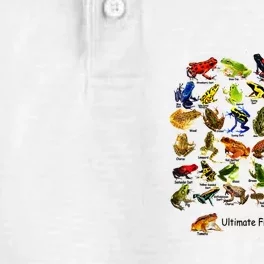 Ultimate Frog Guide Funny Frog Lover Frog Owner Frogs Dry Zone Grid Performance Polo