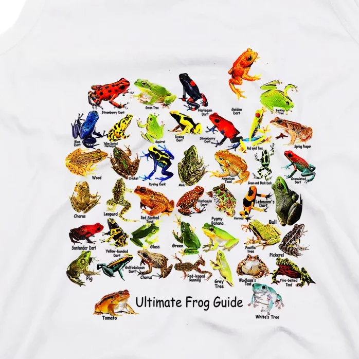 Ultimate Frog Guide Funny Frog Lover Frog Owner Frogs Tank Top